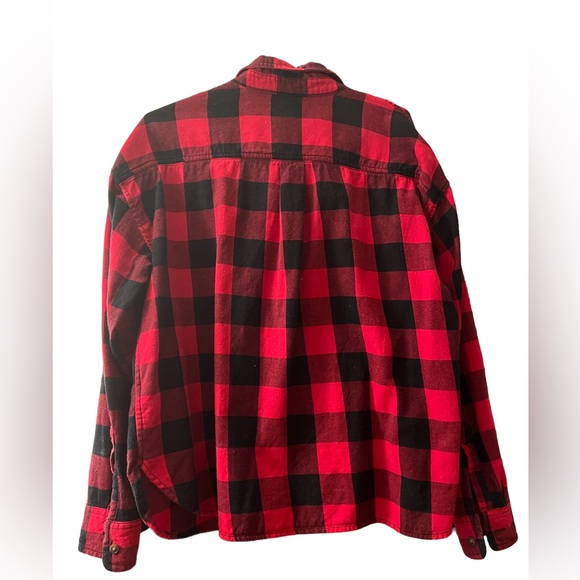 Roots Red and Black Plaid Shirt - Picture 2 of 8